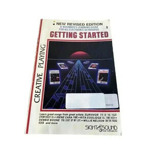 Getting Started: Beginner's Learning Guide for All Electronic Keyboards Vintage-